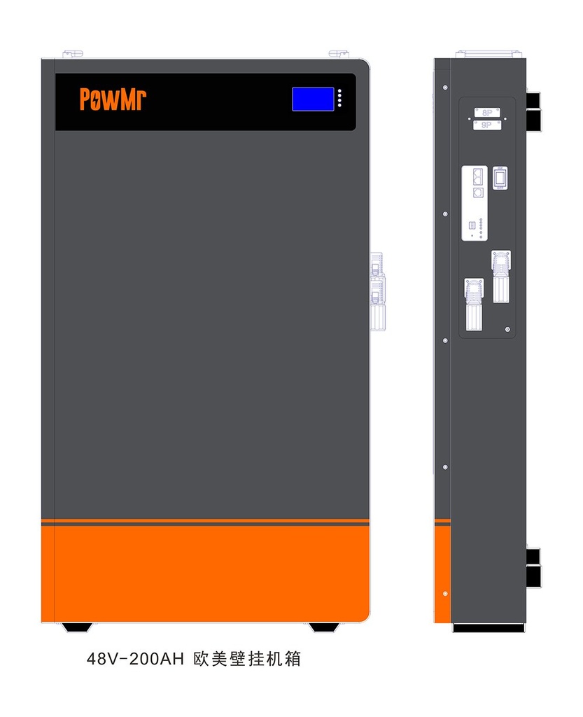 Powerwall SK 100AH 51.2V LiFePO4 Lítium Akkumulátor